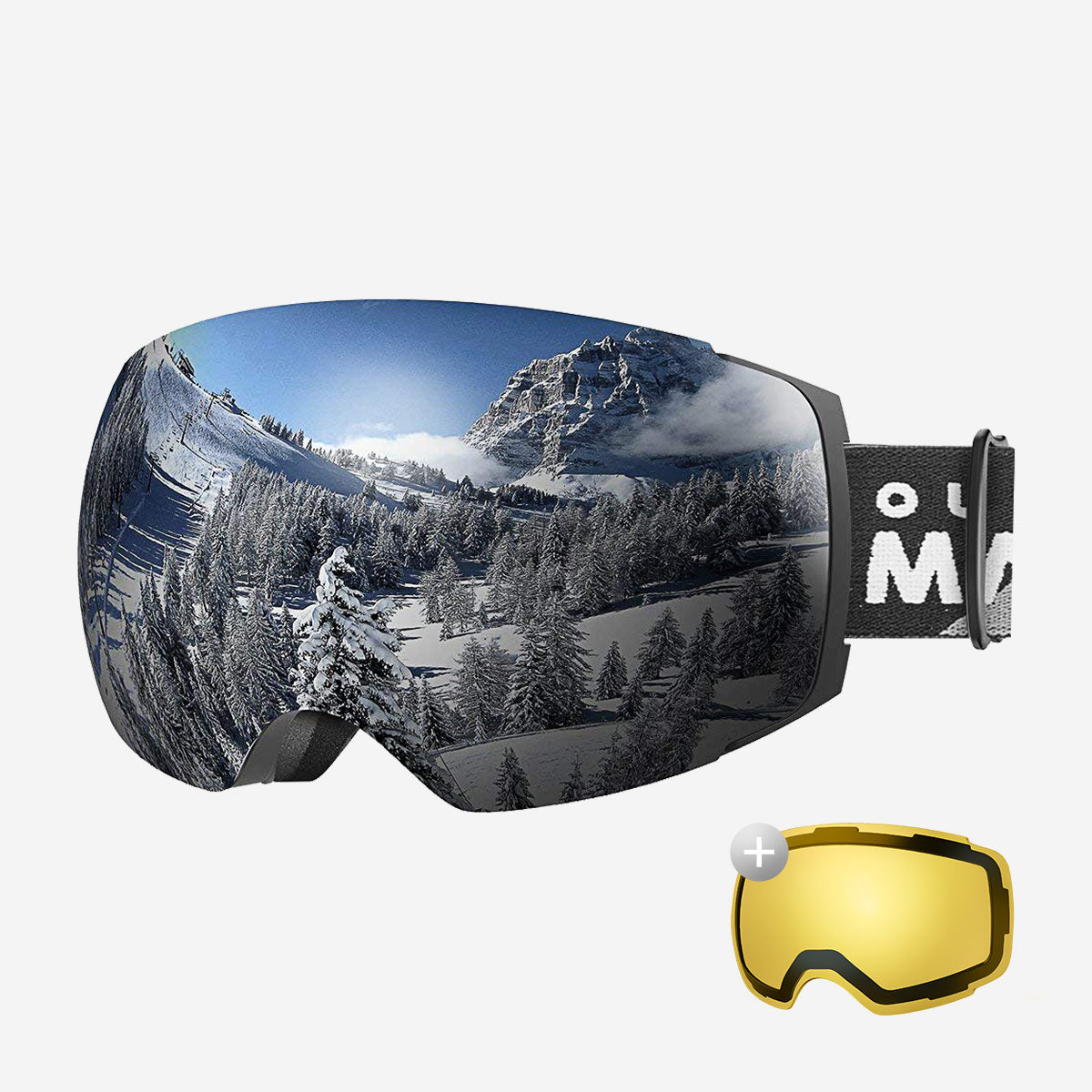 PRO Skibrille + Wechsel Linse Paket