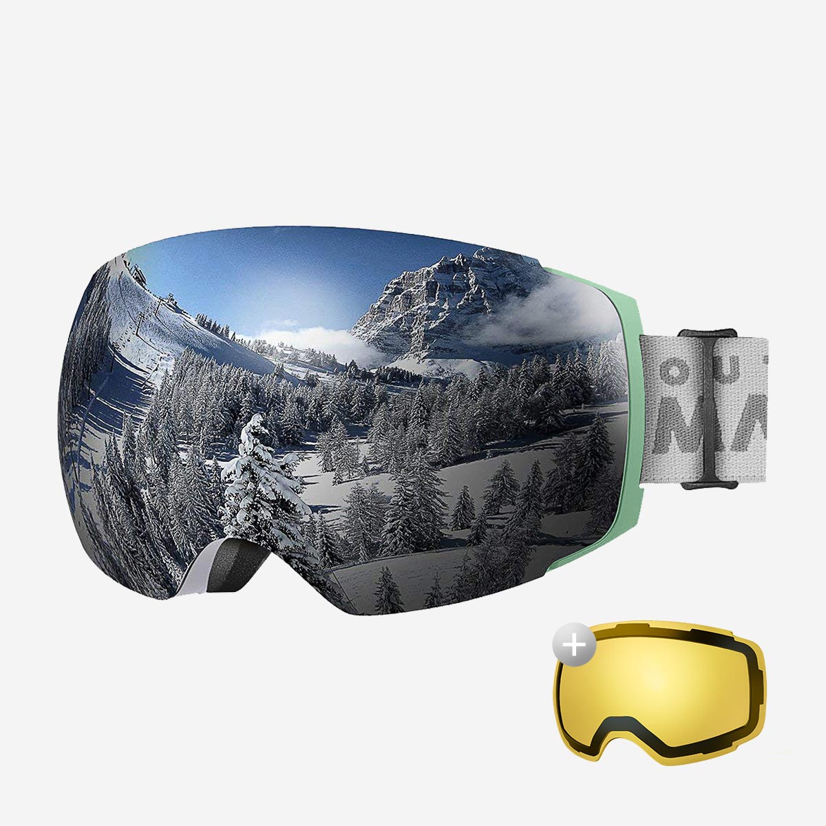 PRO Skibrille + Wechsel Linse Paket