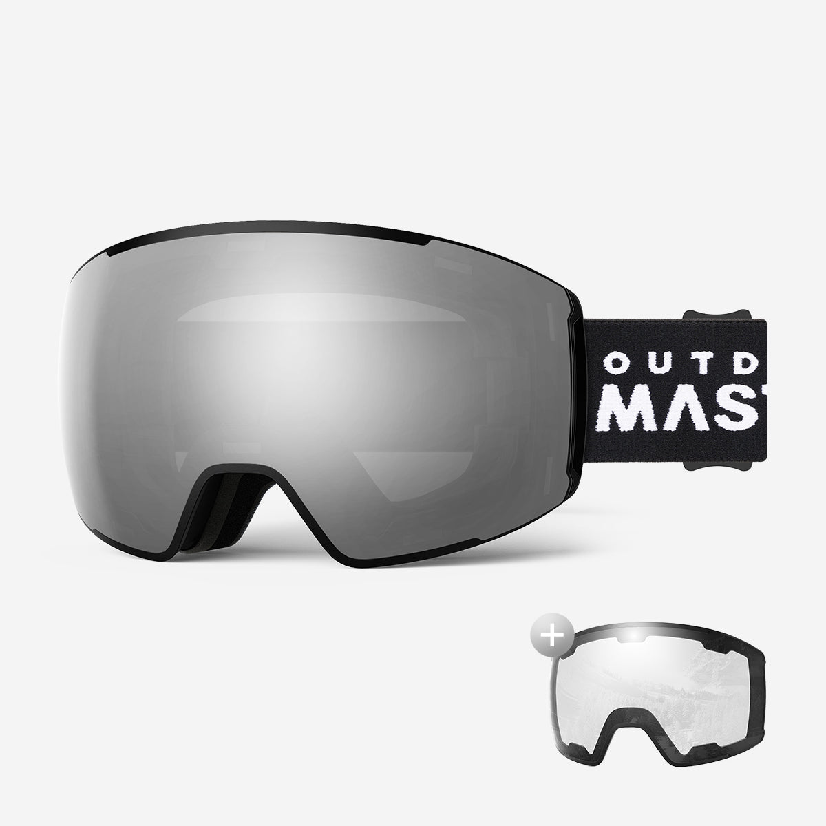 VISION Skibrille + Wechsel Linse Paket