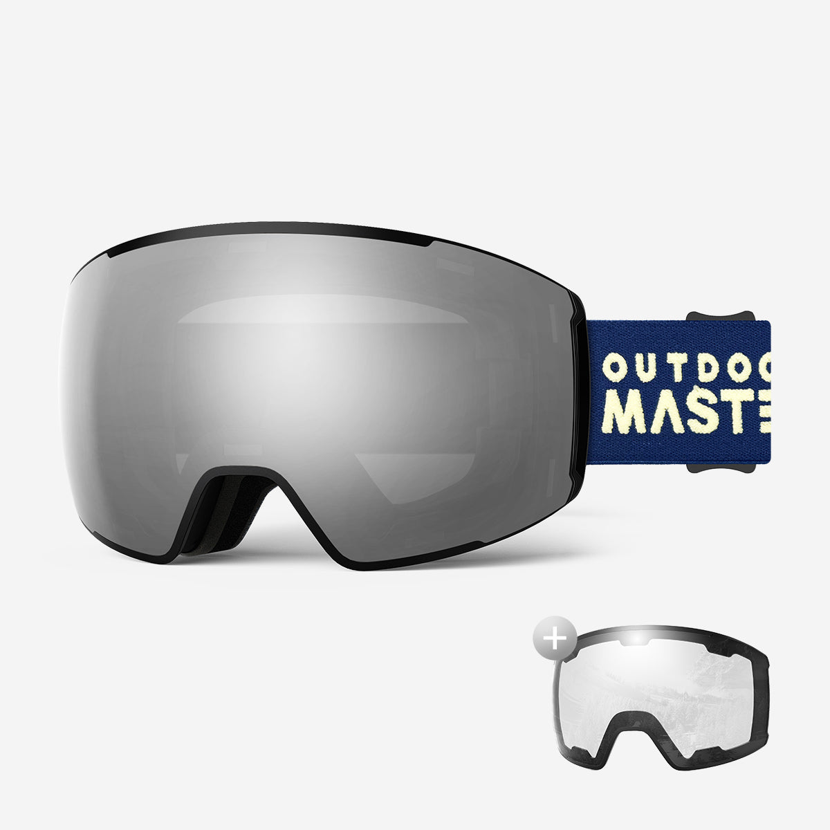 VISION Skibrille + Wechsel Linse Paket