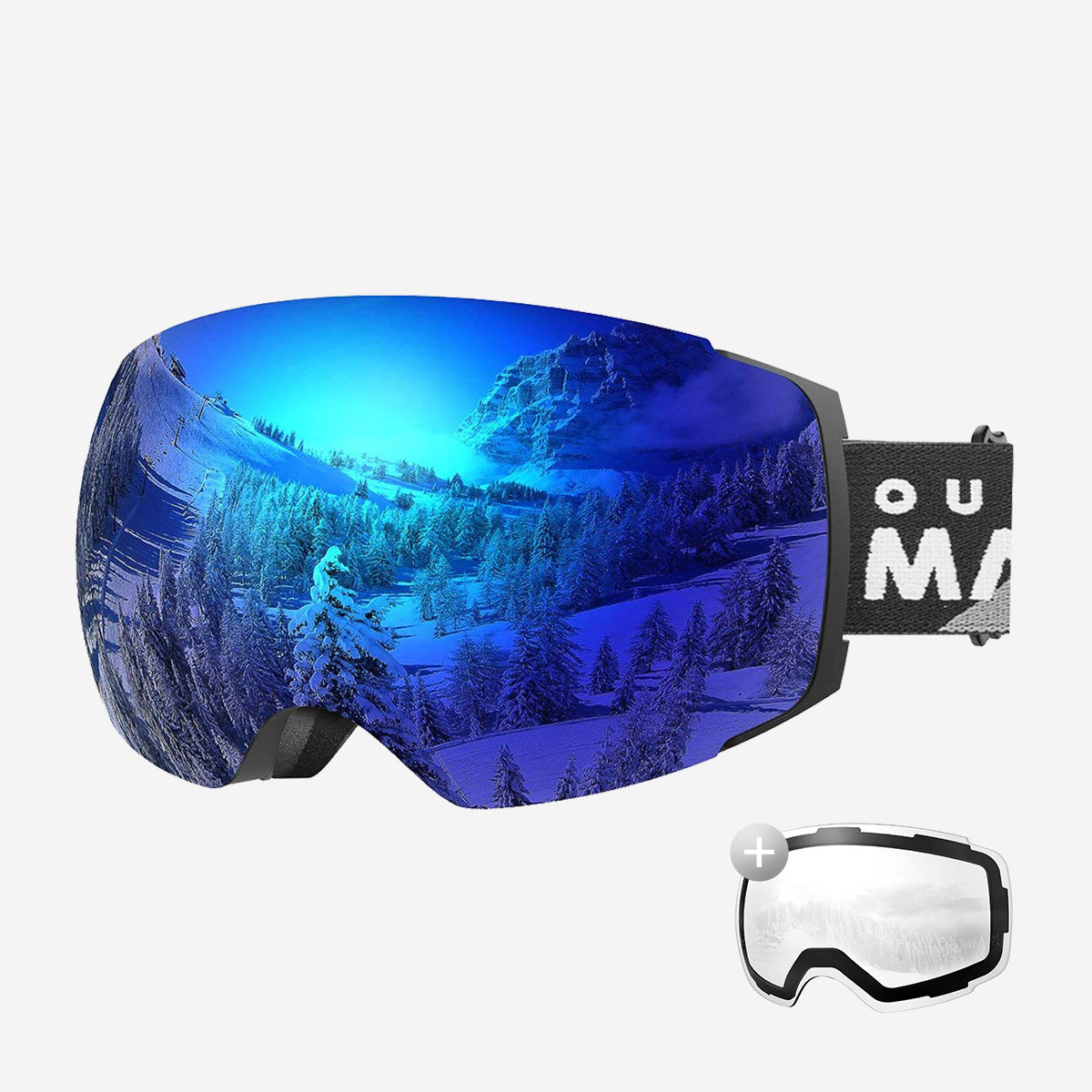 PRO Skibrille + Wechsel Linse Paket