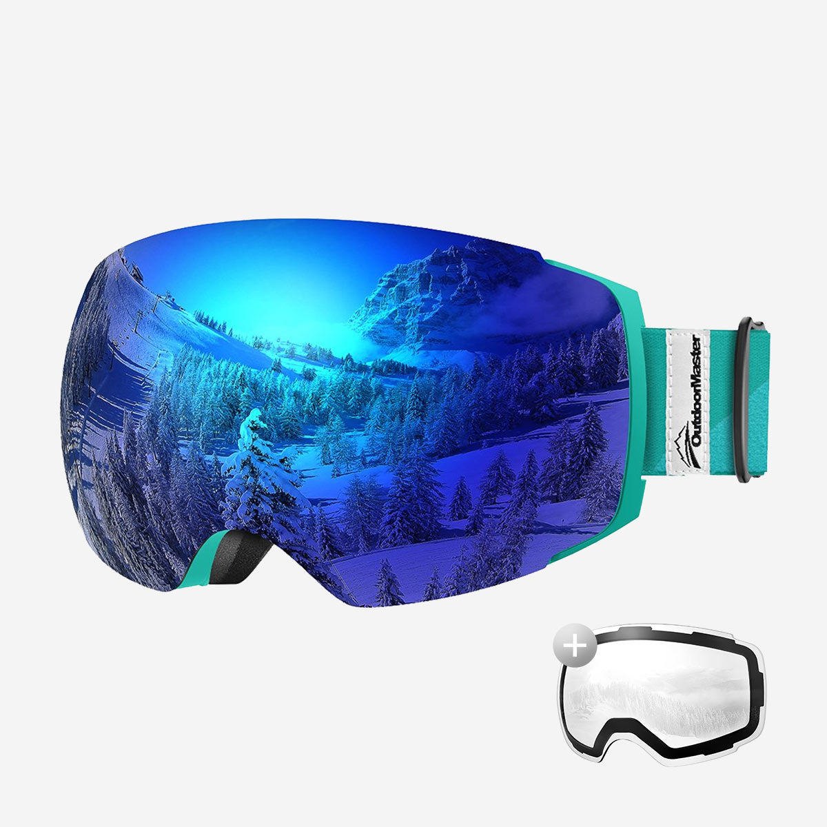 PRO Skibrille + Wechsel Linse Paket