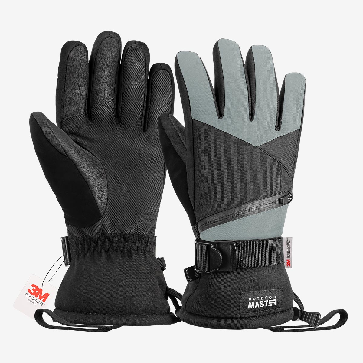 3M Thinsulate wasserdichte Skihandschuhe für Männer und Frauen