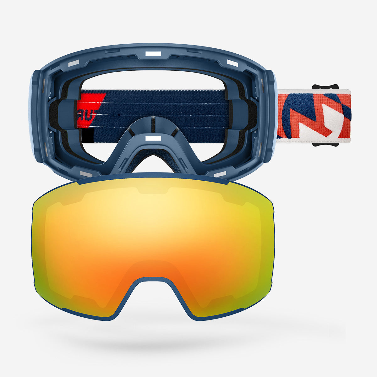 VISION Skibrille + Wechsel Linse Paket