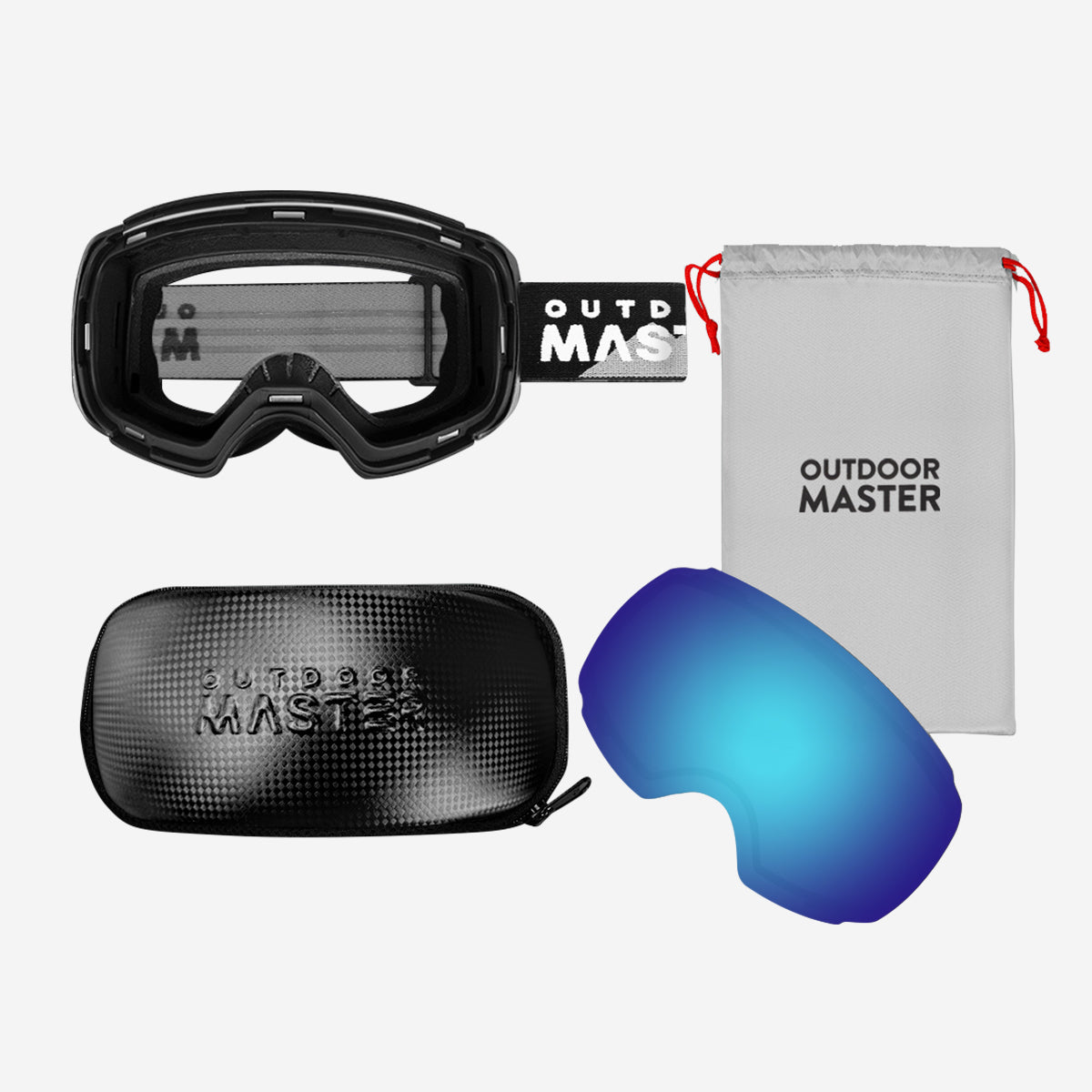 PRO Schneebrille + Linsenpaket