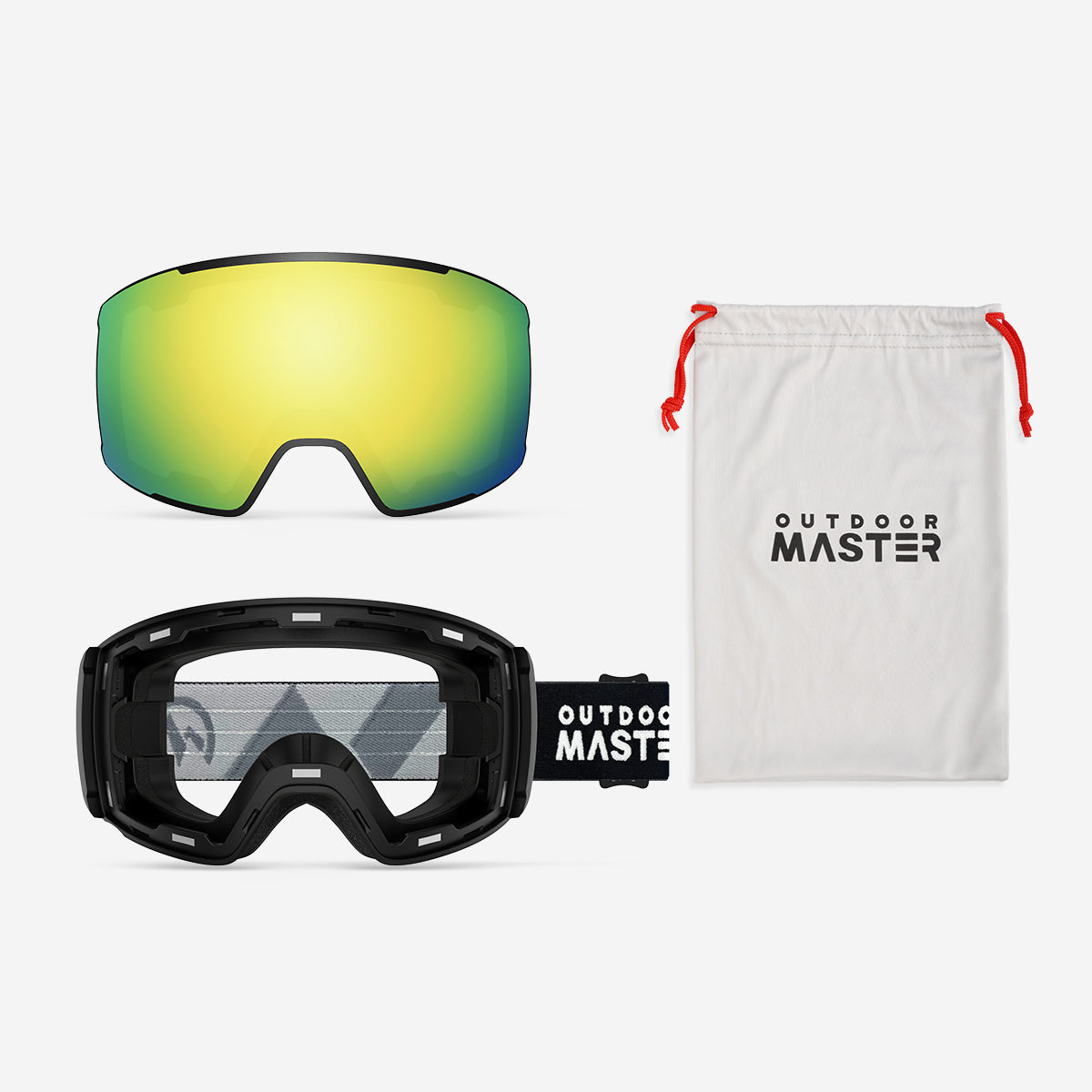VISION Skibrille + Wechsel Linse Paket