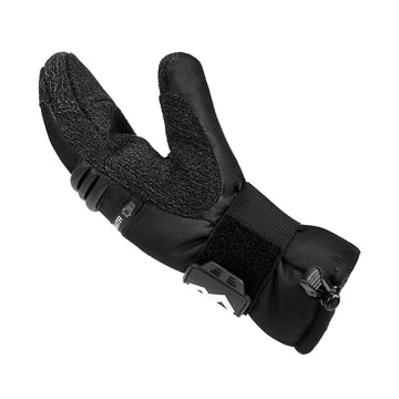 handschuhe mit skipass fach Skifäustlinge für Damen & Herren | 3M-Isolierung & KEVLAR-Handfläche