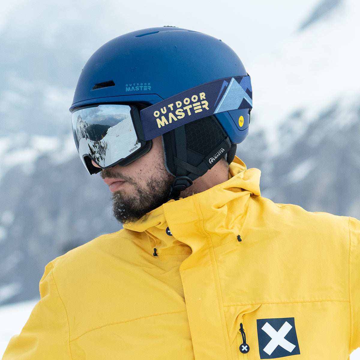 VISION Skibrille + Wechsel Linse Paket