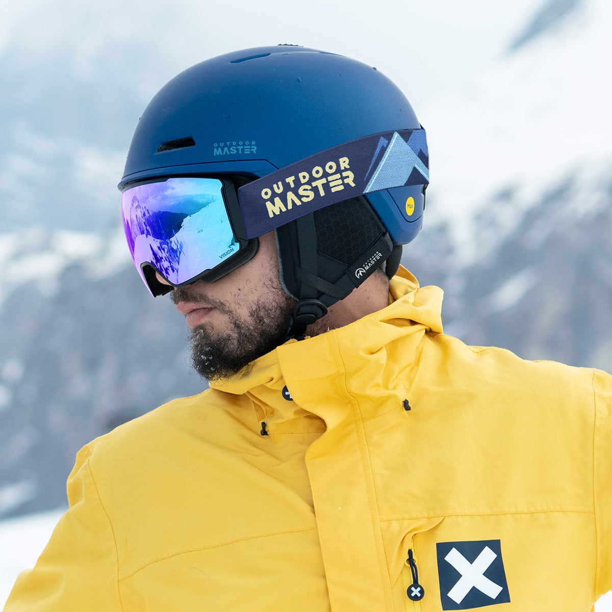 VISION Skibrille + Wechsel Linse Paket
