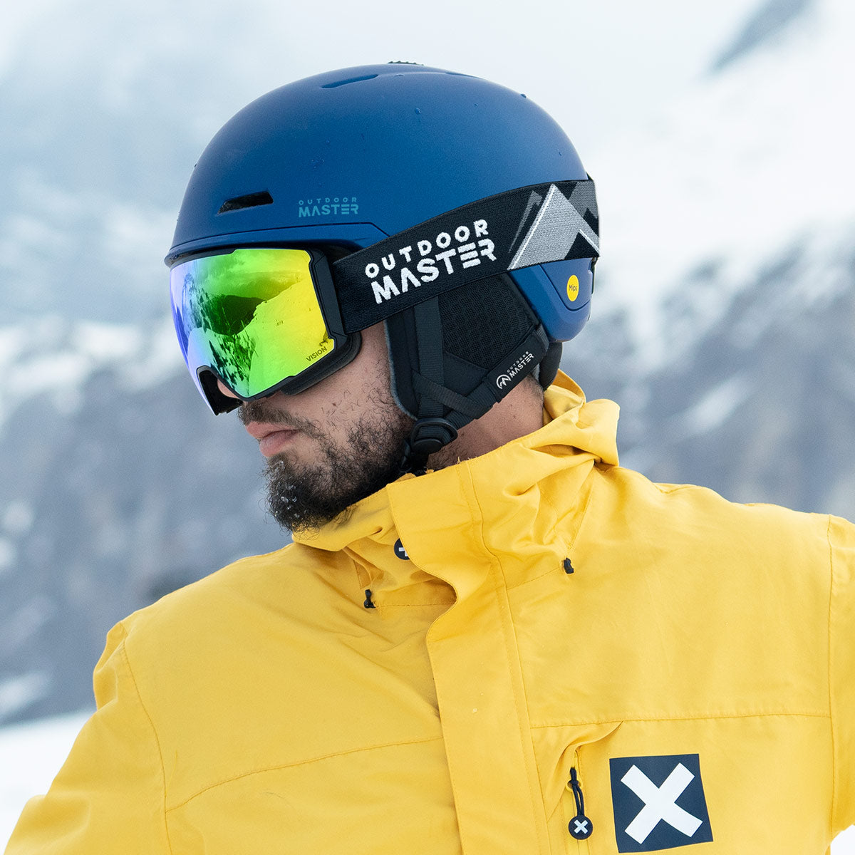 VISION Skibrille + Wechsel Linse Paket