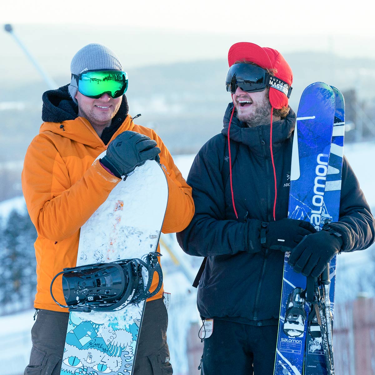 ULTRA Skibrille + Wechsel Linse Paket