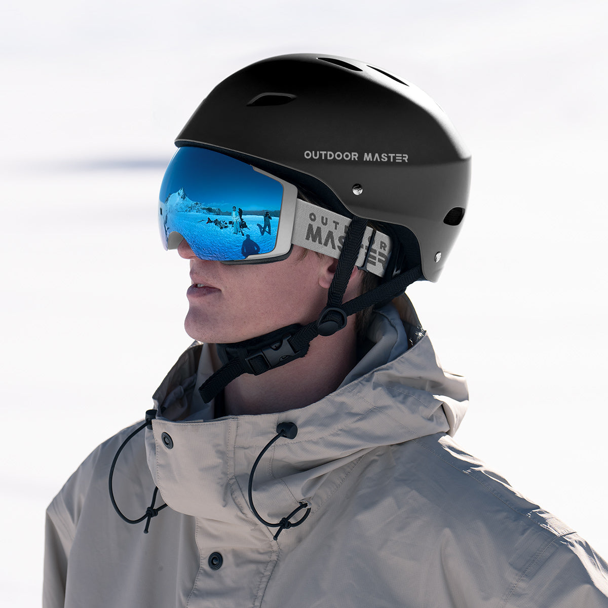 Bundle Sale - PRO Skibrille + KELVIN Helm