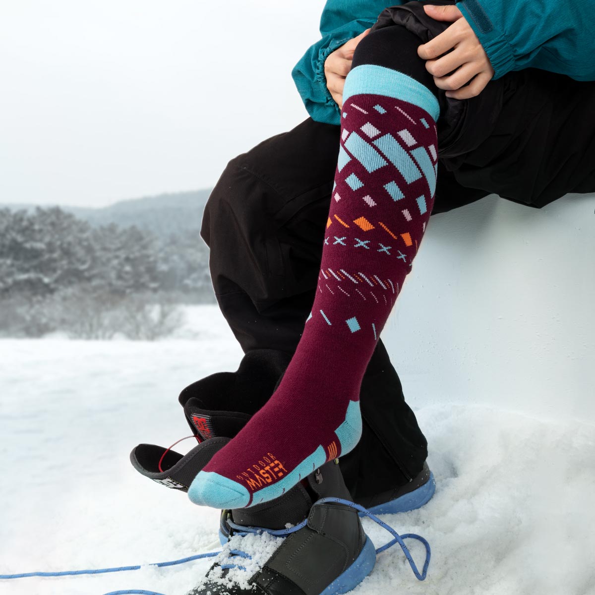 Snowboard Socken