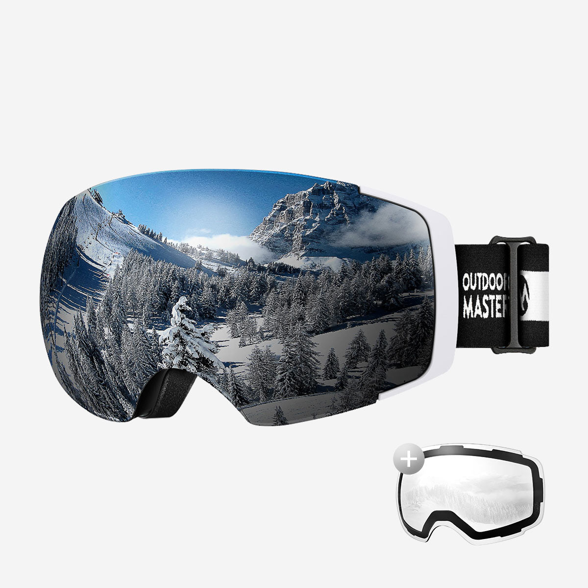 PRO Skibrille + Wechsel Linse Paket