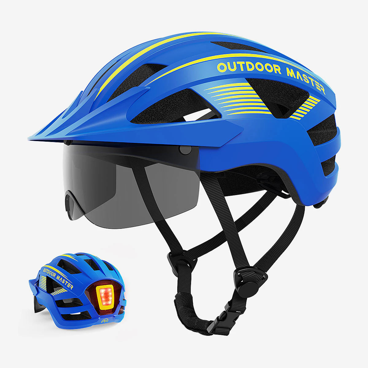 RHINO Urban Fahrradhelm mit LED-Rücklicht | CPSC & ASTM zertifiziert