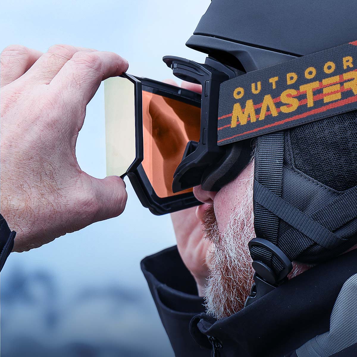 Asiatische Passform FALCON Skibrille Zylindrische ZEISS Linse