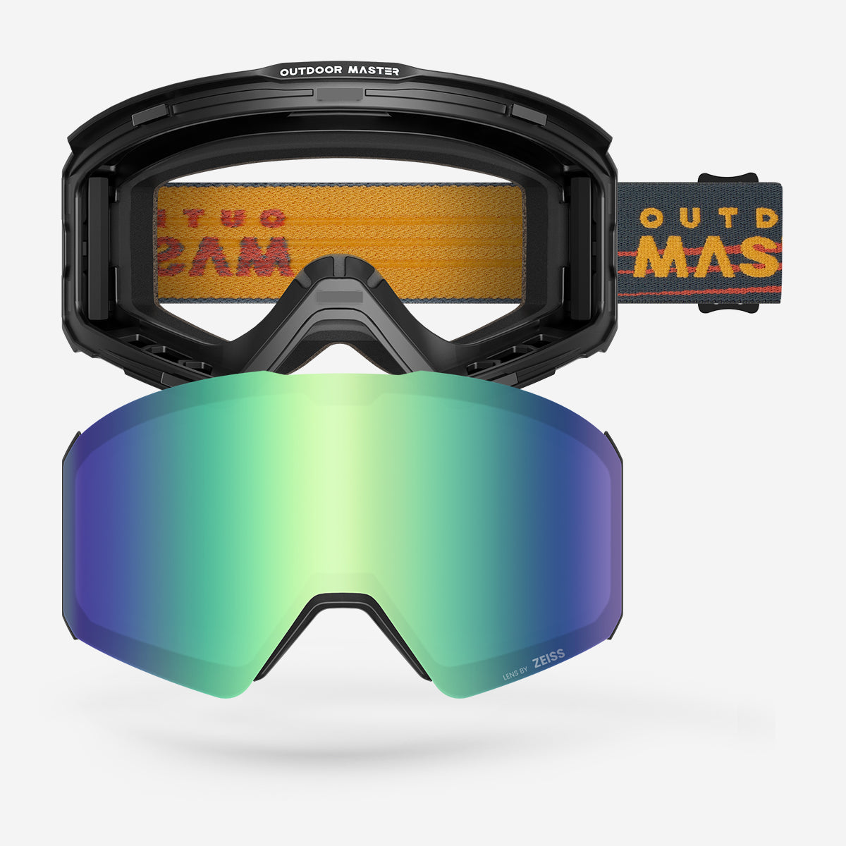 FALCON Custom Skibrille ZEISS Linse + Rahmen & Band