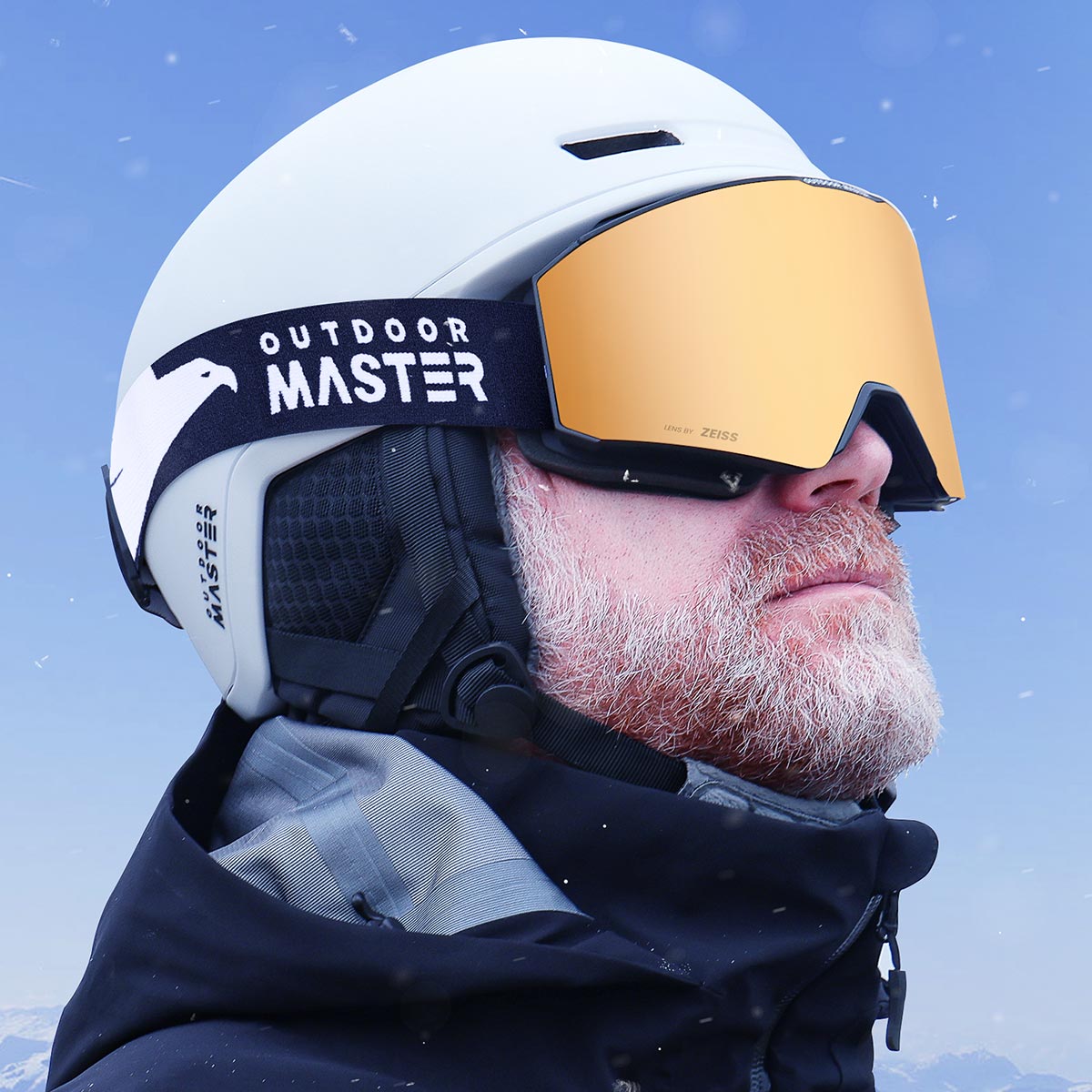 FALCON Custom Skibrille ZEISS Linse + Rahmen & Band