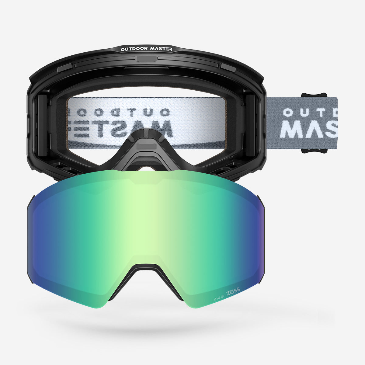 FALCON Custom Skibrille ZEISS Linse + Rahmen & Band