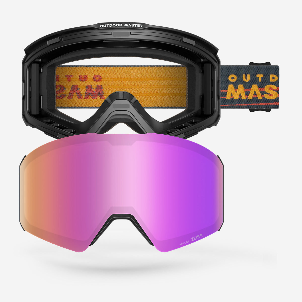 FALCON Custom Skibrille ZEISS Linse + Rahmen & Band