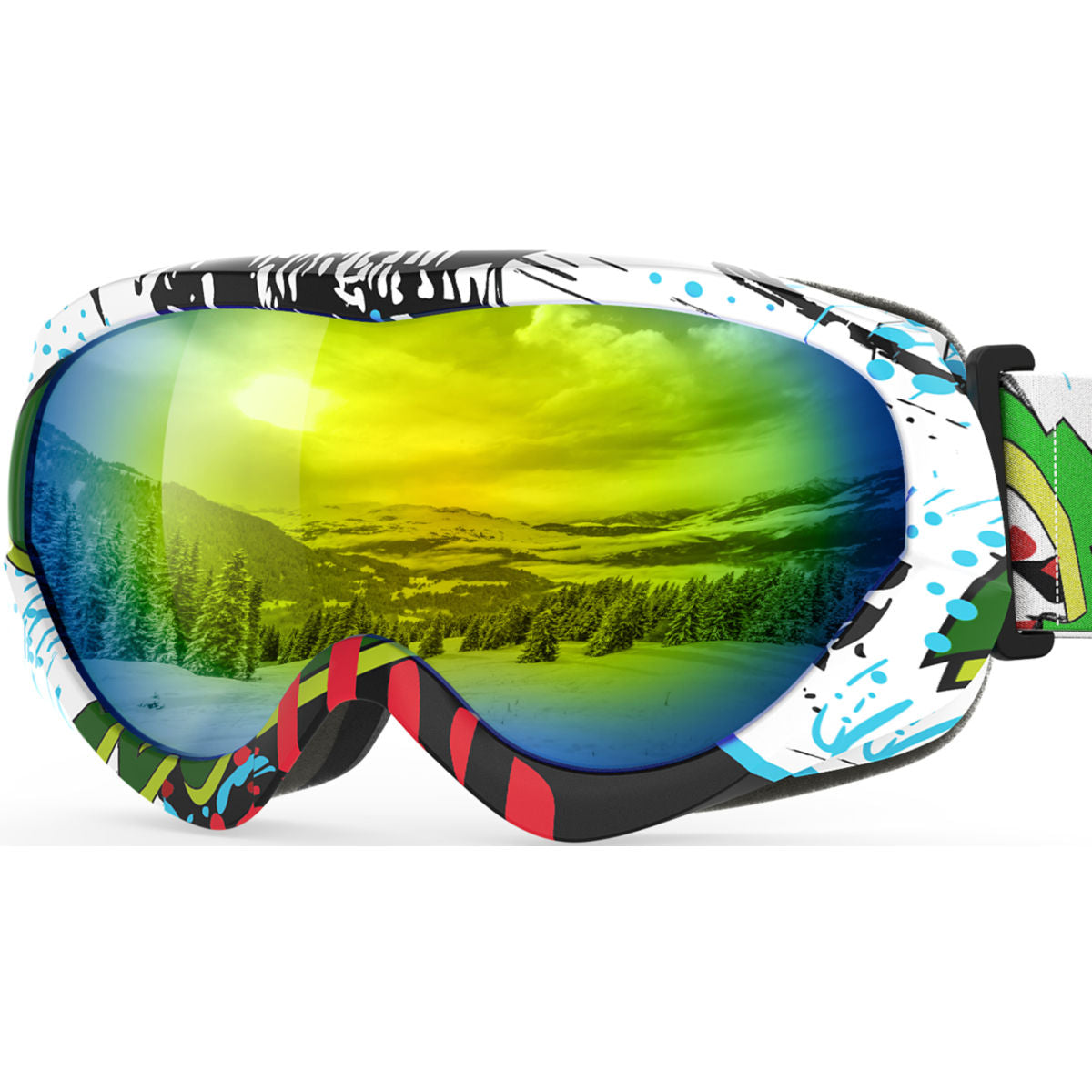 HAPPY VALLEY Skibrille Kinder