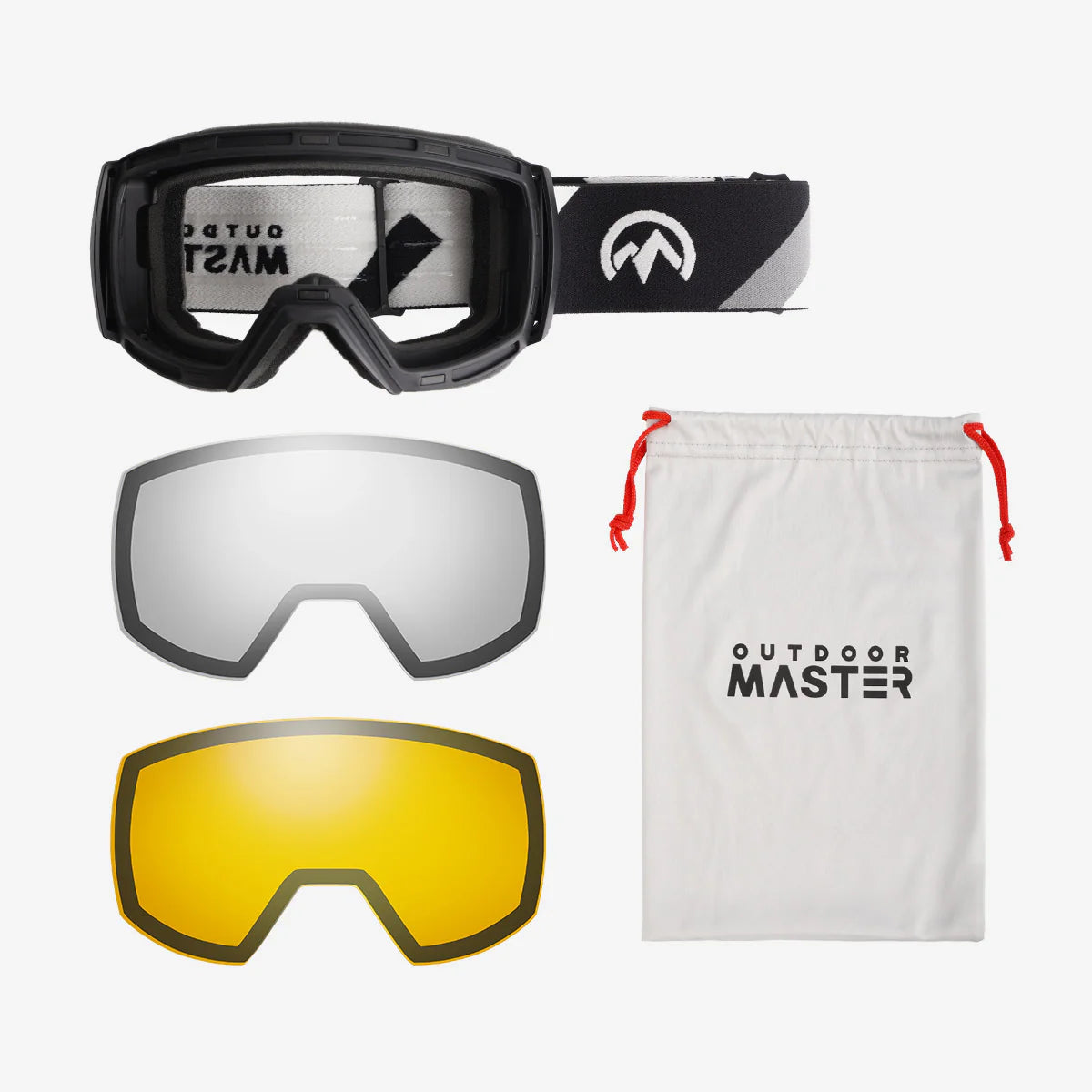 ULTRA Photochrome Schneebrille + Linsenpaket
