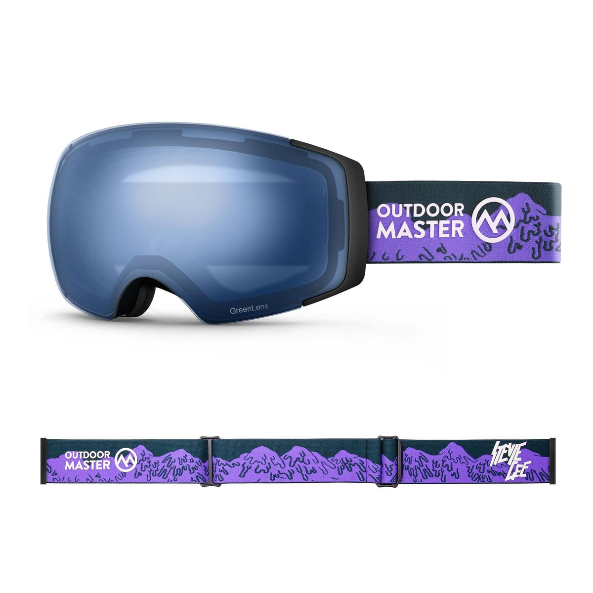 OutdoorMaster x Stevie Gee Goggles Pro Series Limited Edition OutdoorMaster